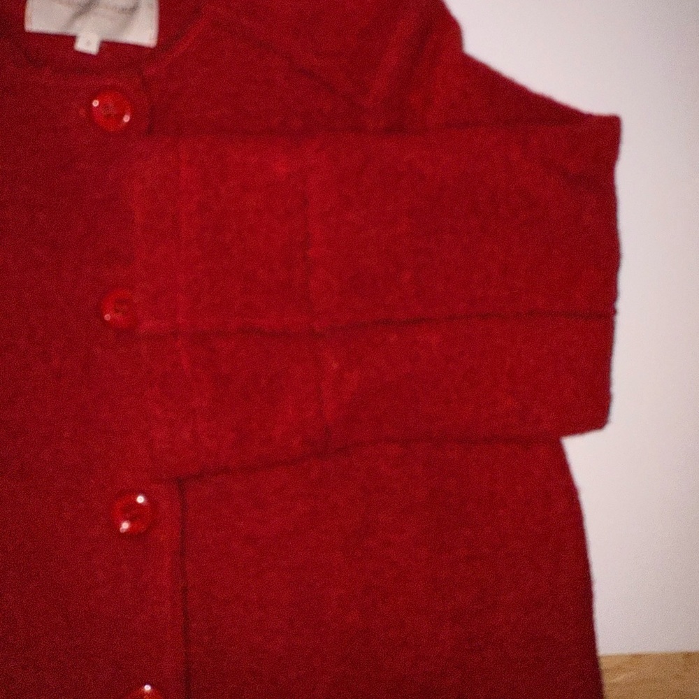 Red Wool Jacket - Picture 9 of 9